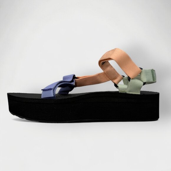 Teva Platform Universal Sandal Multi-Color Women’s 10 (1008844) Adjustable New - Picture 3 of 10